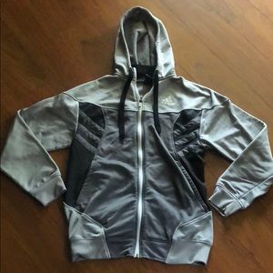 Men’s Adidas Warm Up Zip Up Hoodie Size Small